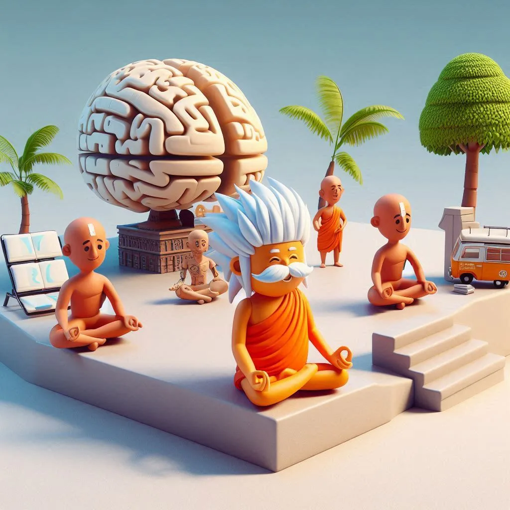 200+ Meditation Puns That Will Have You Finding Peace in Giggles 4 Juxtaposition Finding Chaos in Stillness Through Meditation