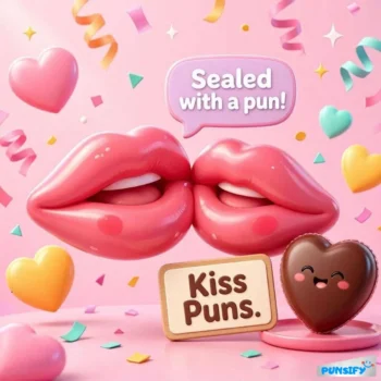 157+ Hilarious Kiss Puns That Will Have You Puckering Up for Giggles