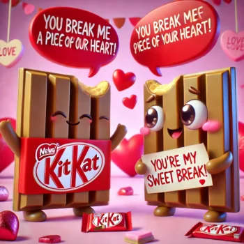 200+ Kit Kat Valentines Day Puns for Sweet Love and Laughter