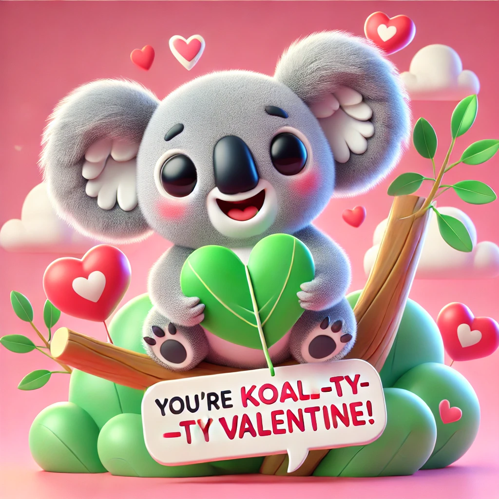 Koala Valentines Day Puns