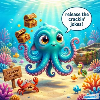 189+ Hilarious Kraken Puns & Jokes That Will Have You Deep Diving Into Giggles