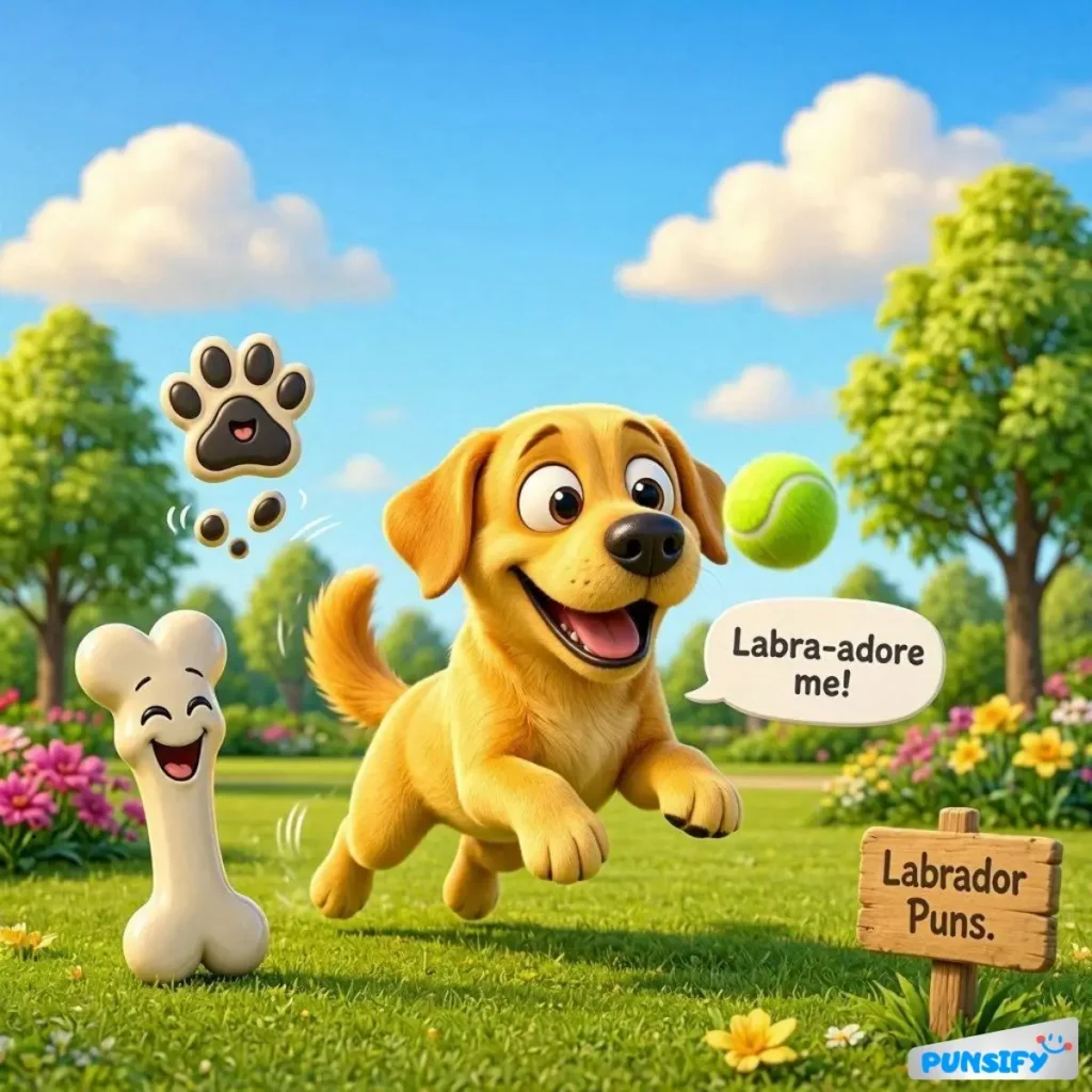 Labrador Puns