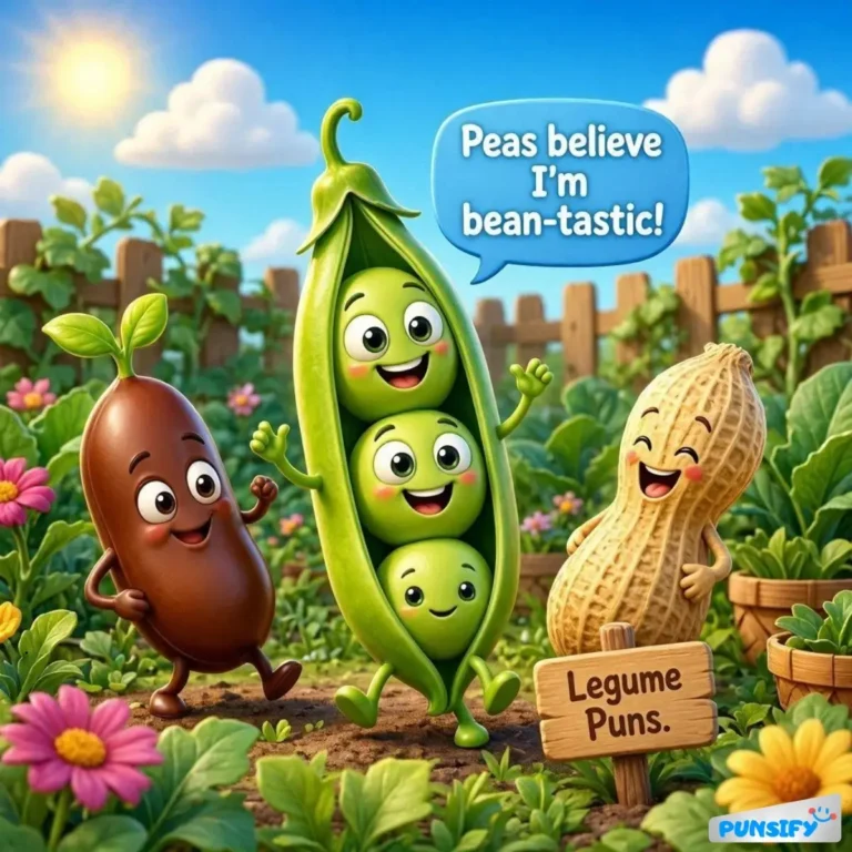 Legume Puns