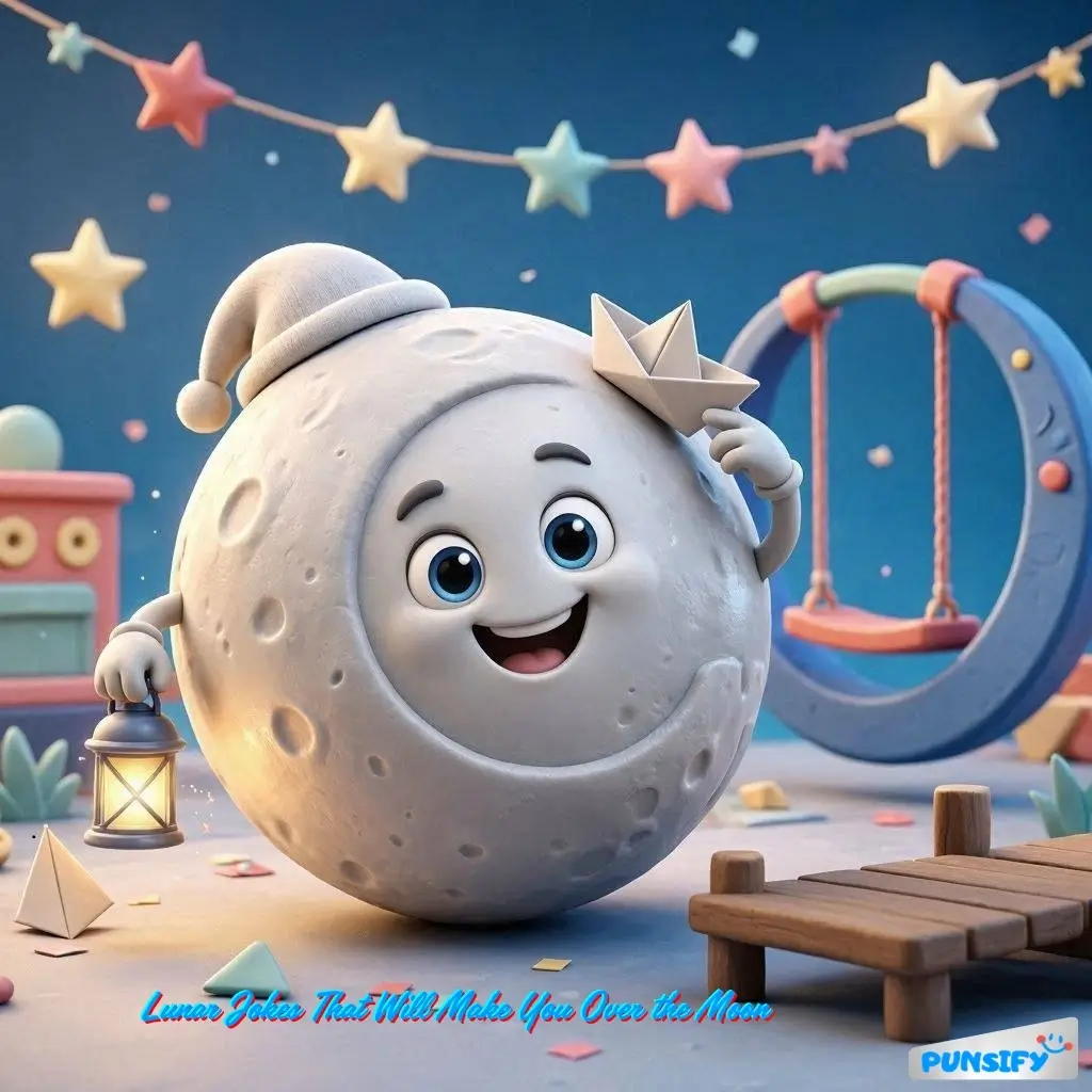 175+ Cosmic Giggles in Moon Jokes That Are Out of This World