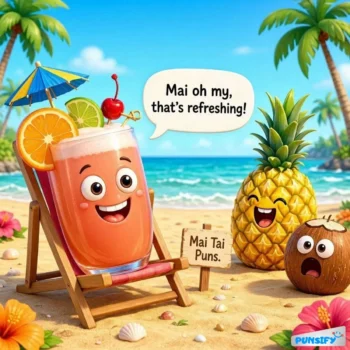 173+ Hilarious Mai Tai Puns That Will Have You Toasting with Laughter