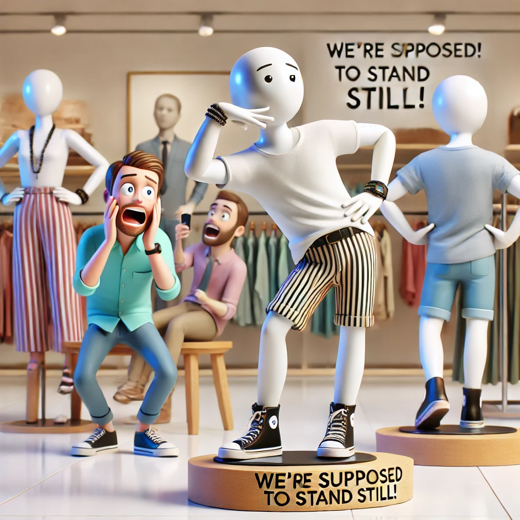 Mannequin Puns
