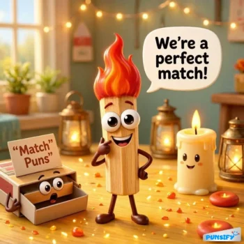 159+ Hilarious Match Puns to Keep Your Humor Strikingly Funny