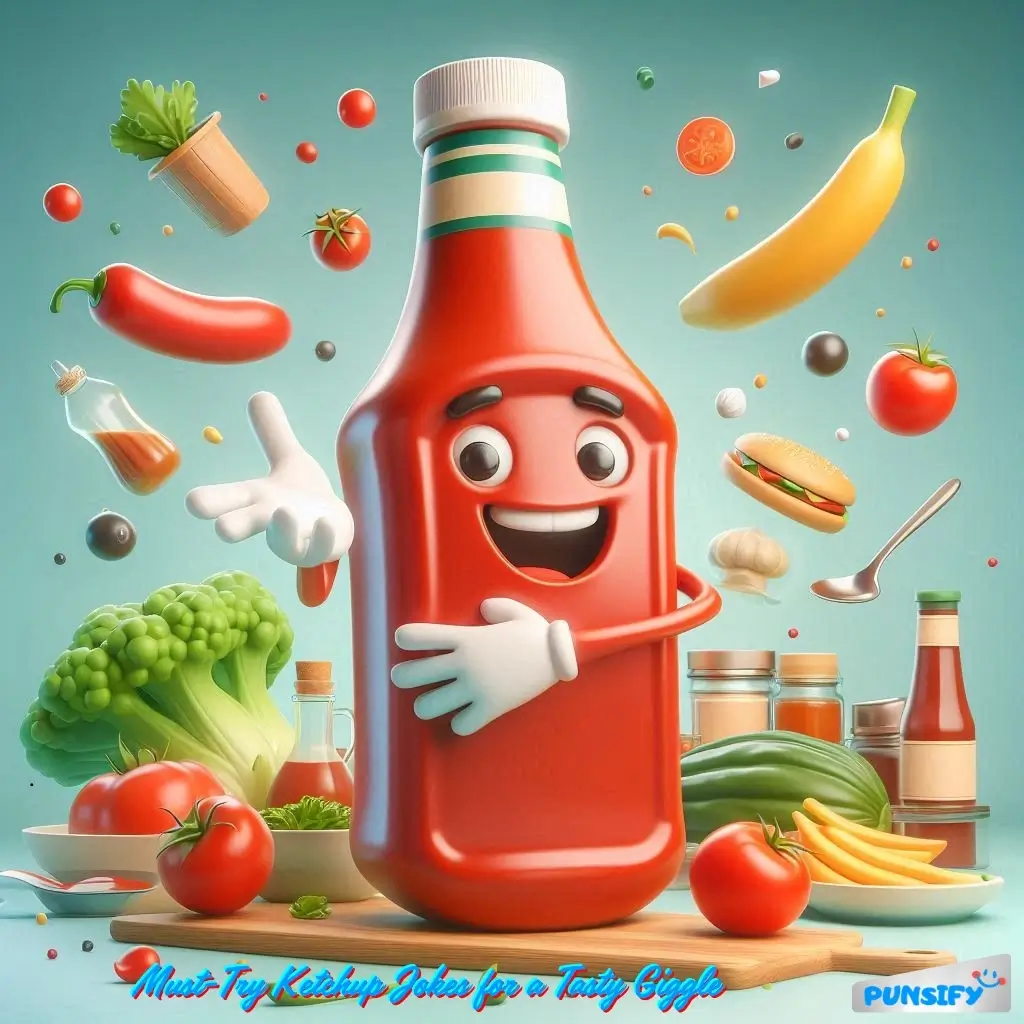 197+ Zesty Ketchup Jokes and Puns to Relish in Your Laughs