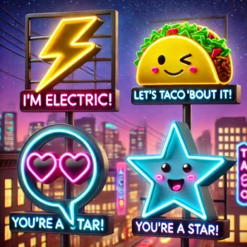 200+ Neon Puns to Keep Your Humor Bright and Bold