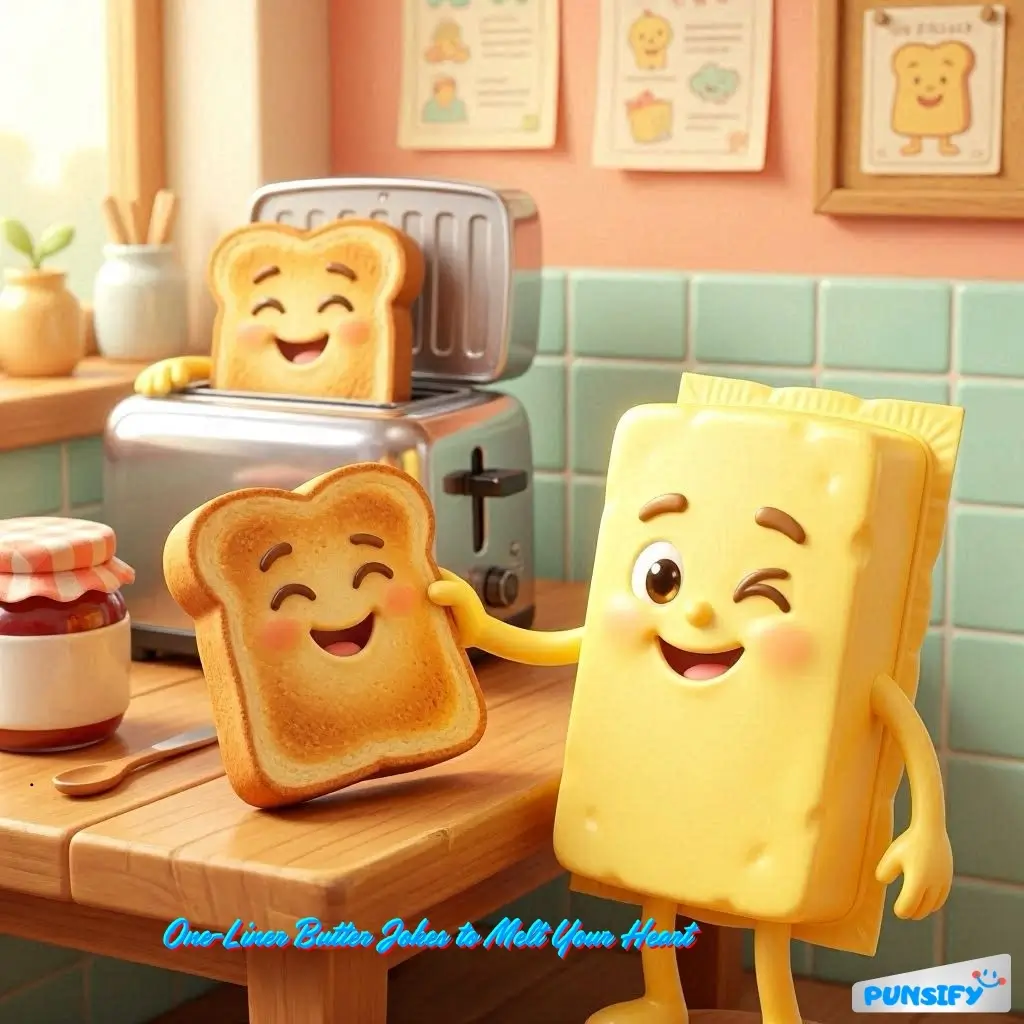 187+ Hilarious Butter Jokes & Puns That Spread Laughter Like Hot Toast!