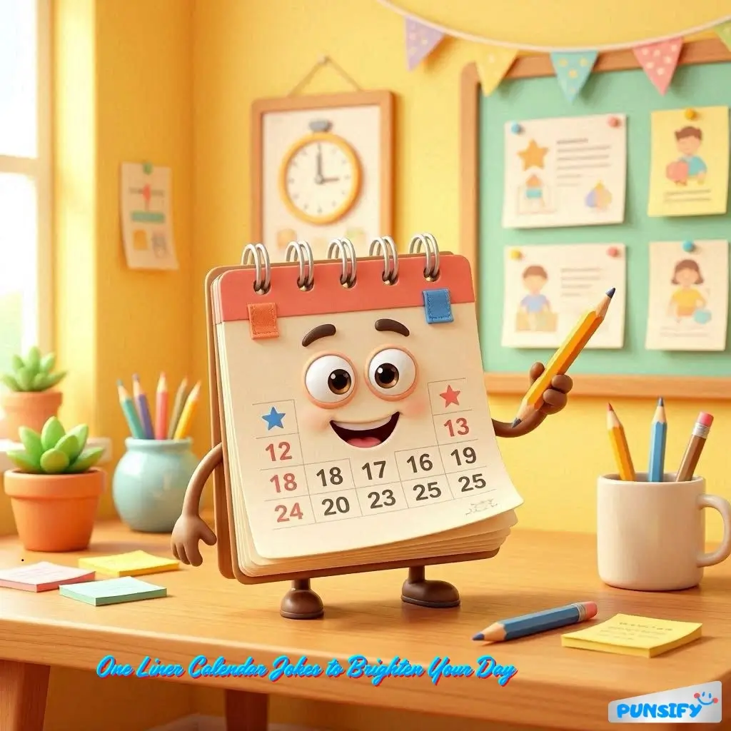 185+ Hilarious Calendar Jokes & Puns That Are Date-ly Guaranteed to Crack You Up