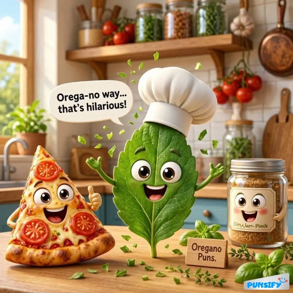 Oregano Puns