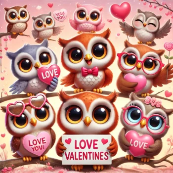 200+ Owl Valentines Day Puns for Heartfelt and Hooting Fun