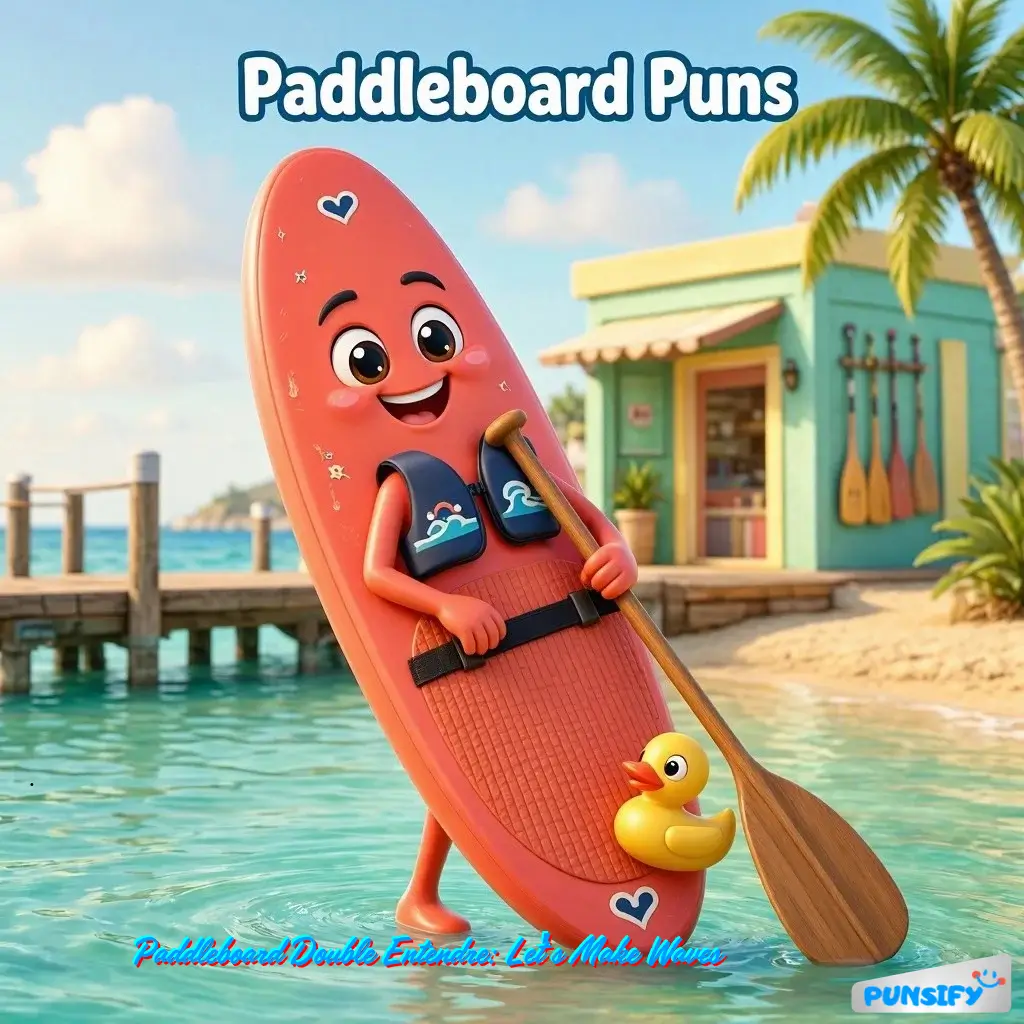 179+ Paddleboard Puns to Keep Your Humor Smooth Sailing