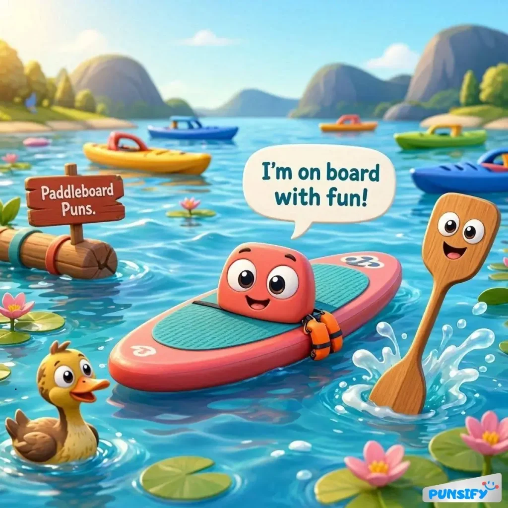 Paddleboard Puns