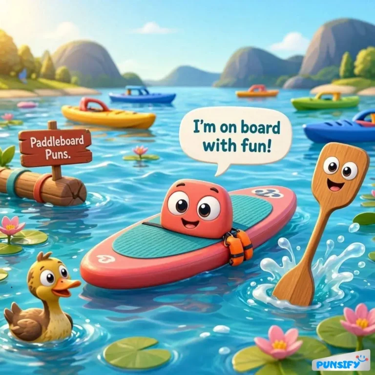 Paddleboard Puns