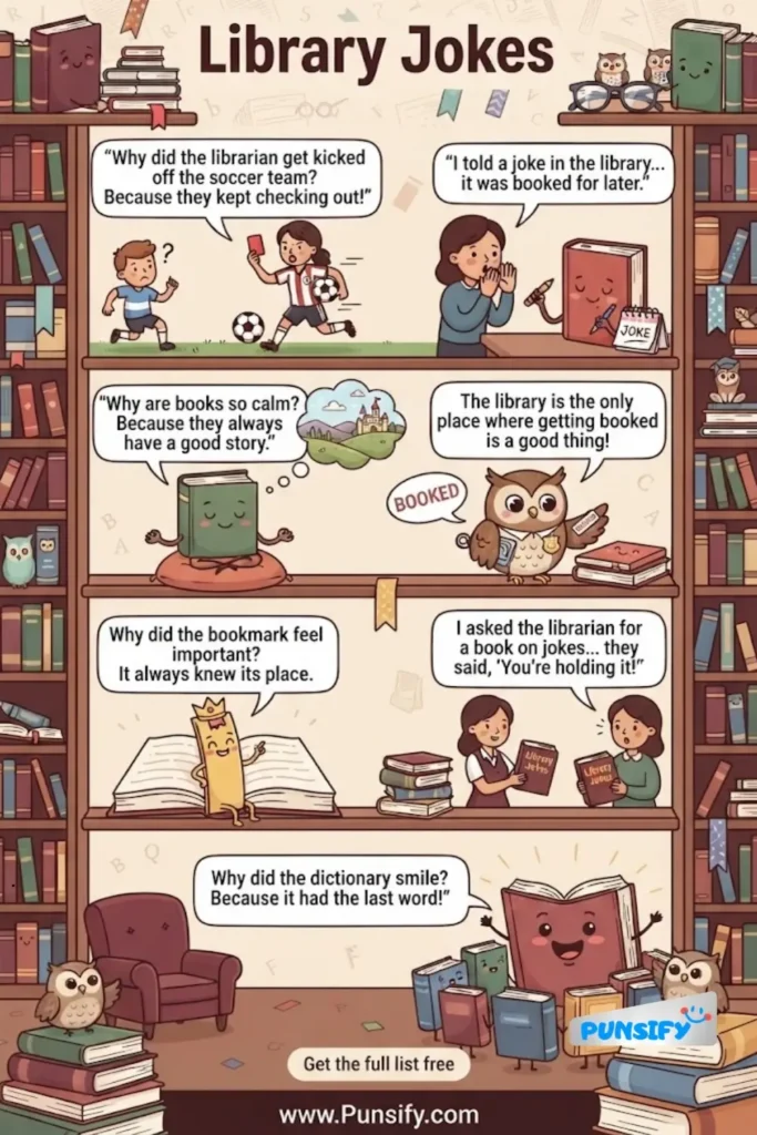 Bookworms and Giggles: 175+ Library Jokes to Make You Laugh Out Loud