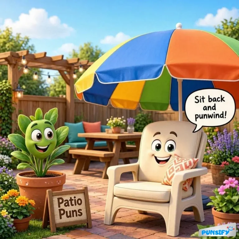 Patio Puns