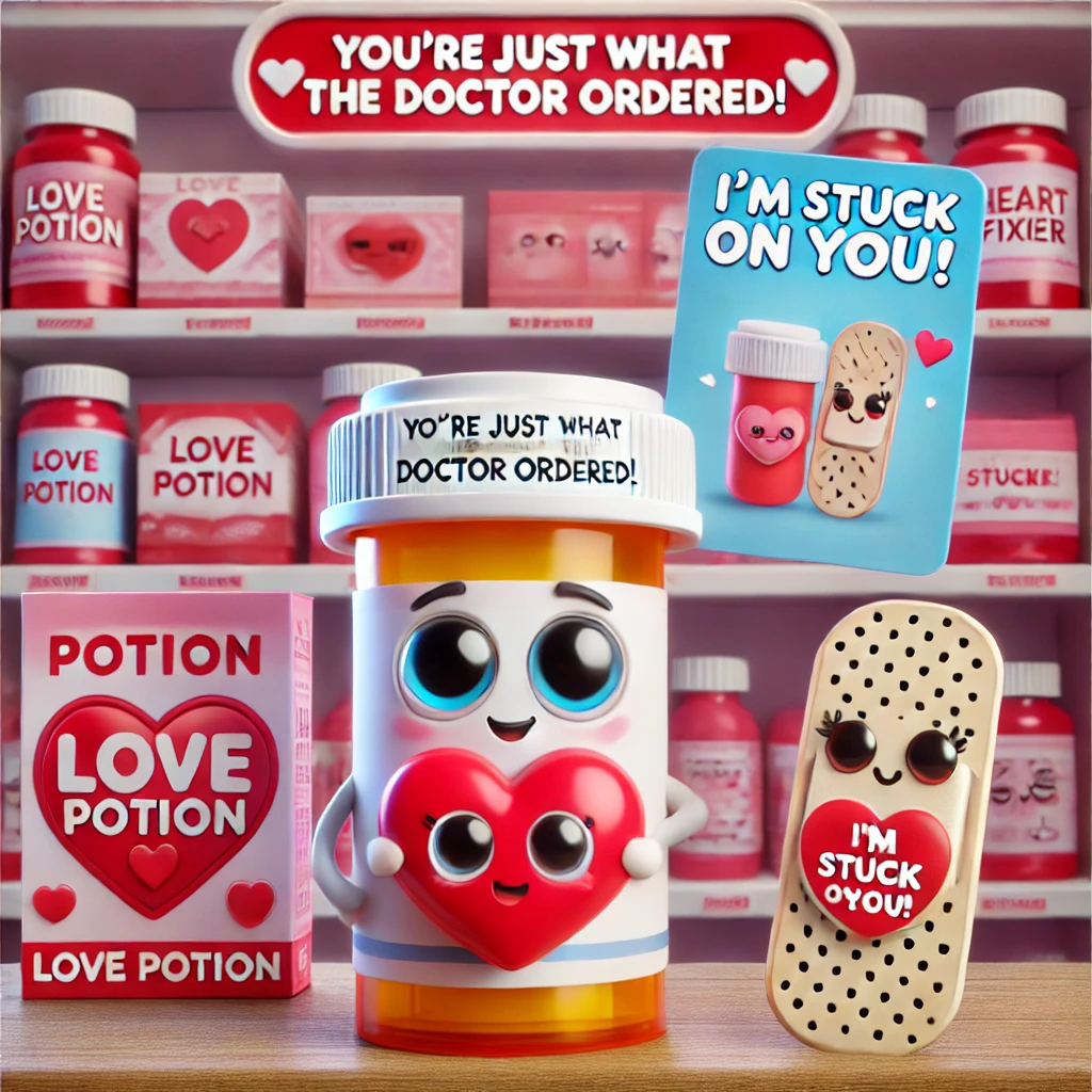 Pharmacy Valentines Puns