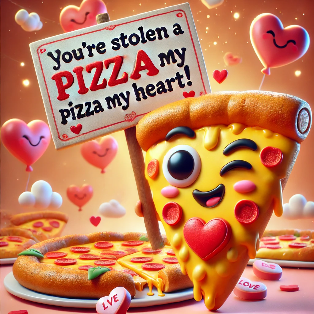 Pizza Valentines Puns