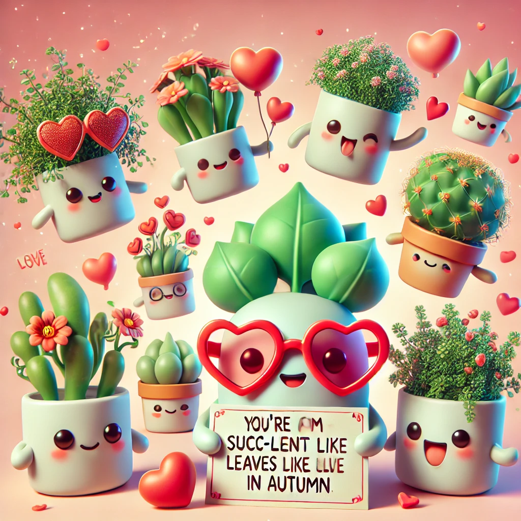 Plant Valentine Puns