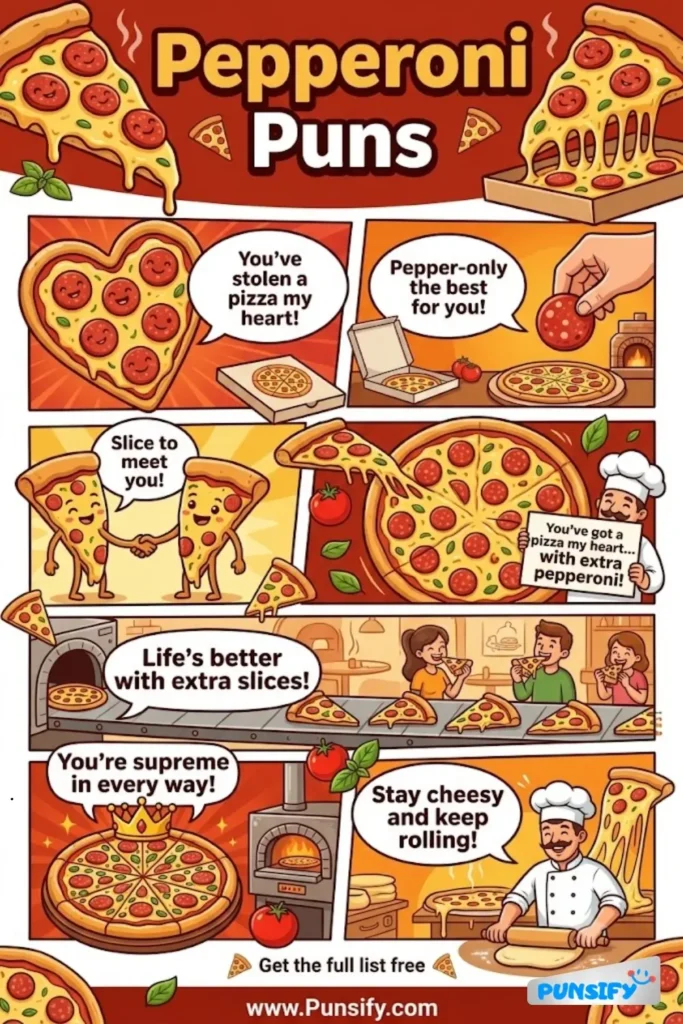 189+ Hilarious Pepperoni Puns & Jokes That Will Have You Slicing with Laughter