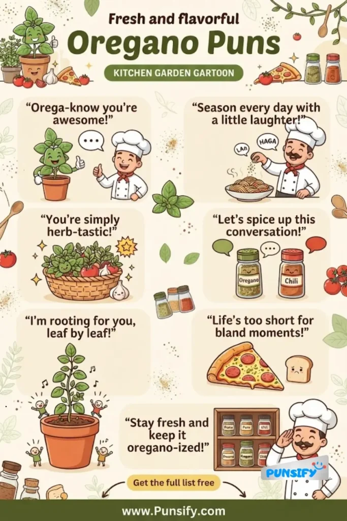 167+ Oregano Puns That Are Simply Herb-tastic and Punny