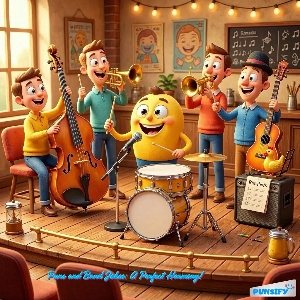 179+ Hilarious Band Jokes & Puns That Will Strike A Chord And Leave You In Stitches