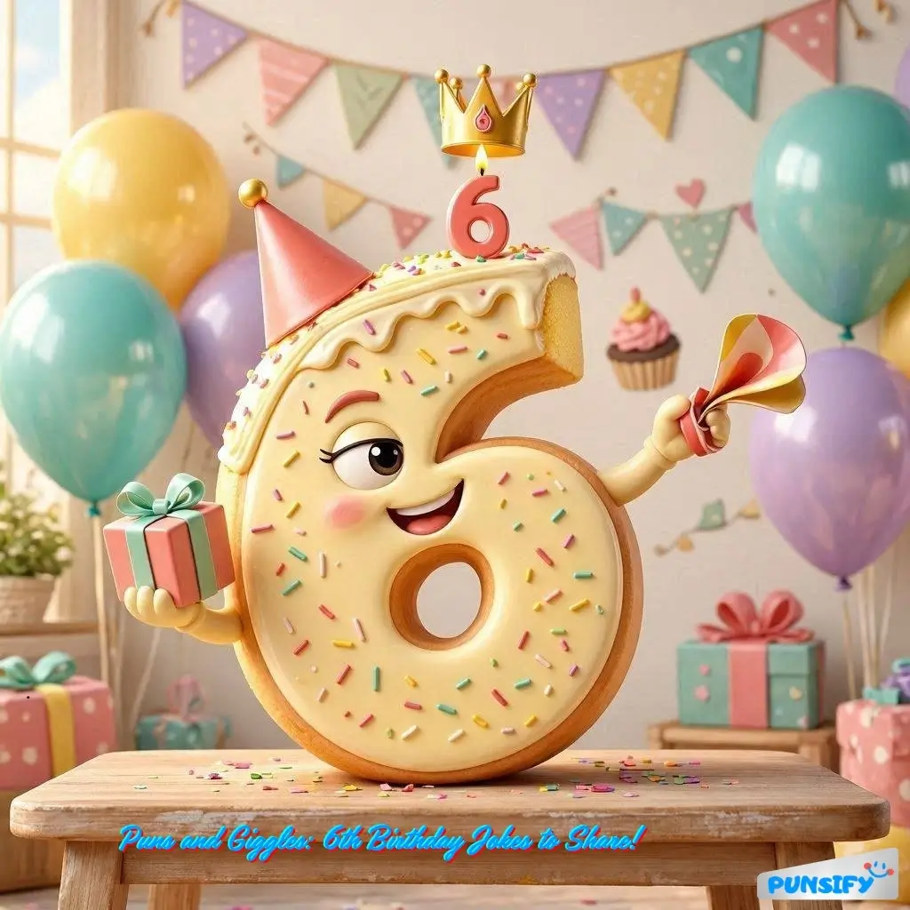 163+ Chuckles Galore with 6th Birthday Puns and Jokes to Tickle Your Funny Bone in 2026