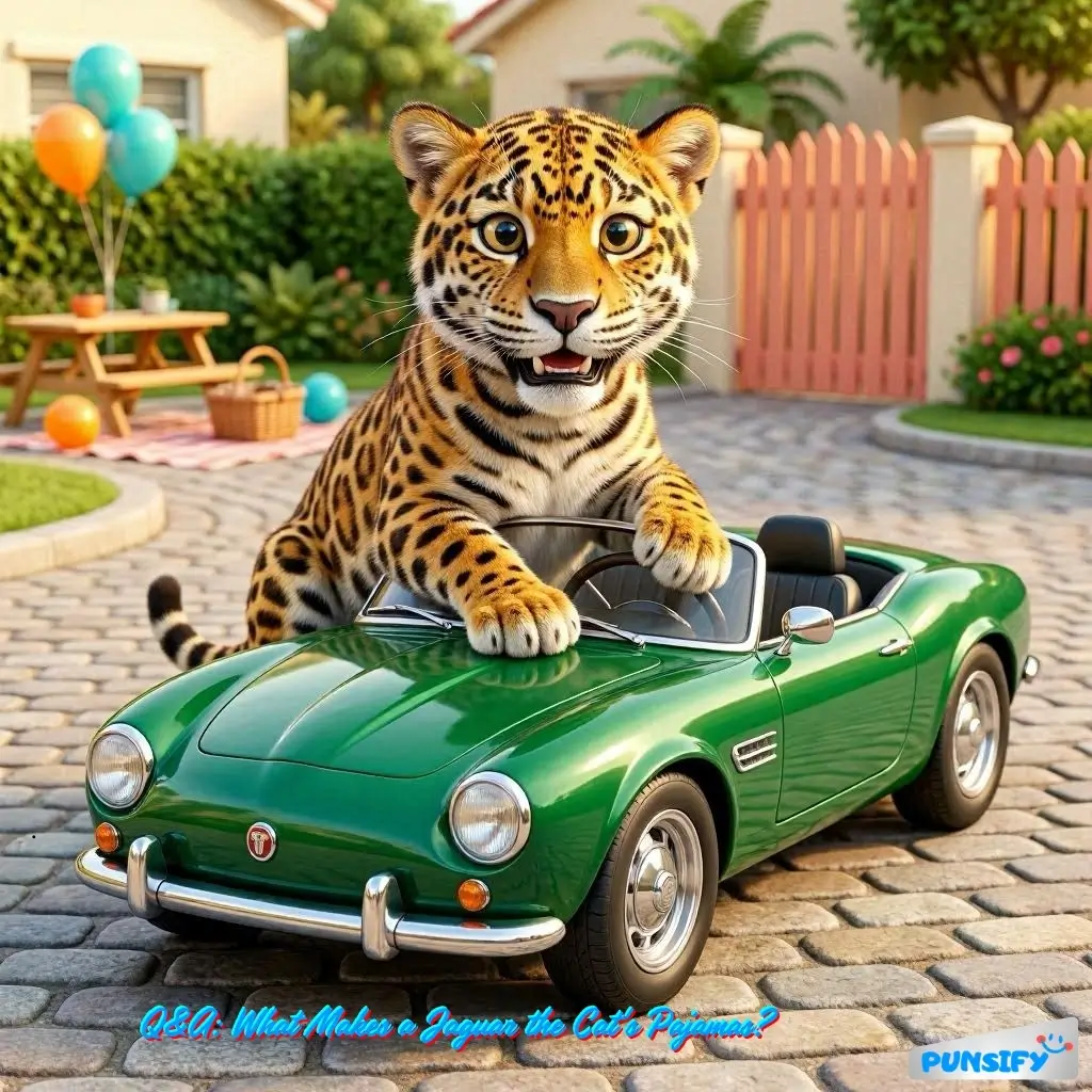 173+ Hilarious Jaguar Puns & Jokes That Will Have You Pouncing with Giggles
