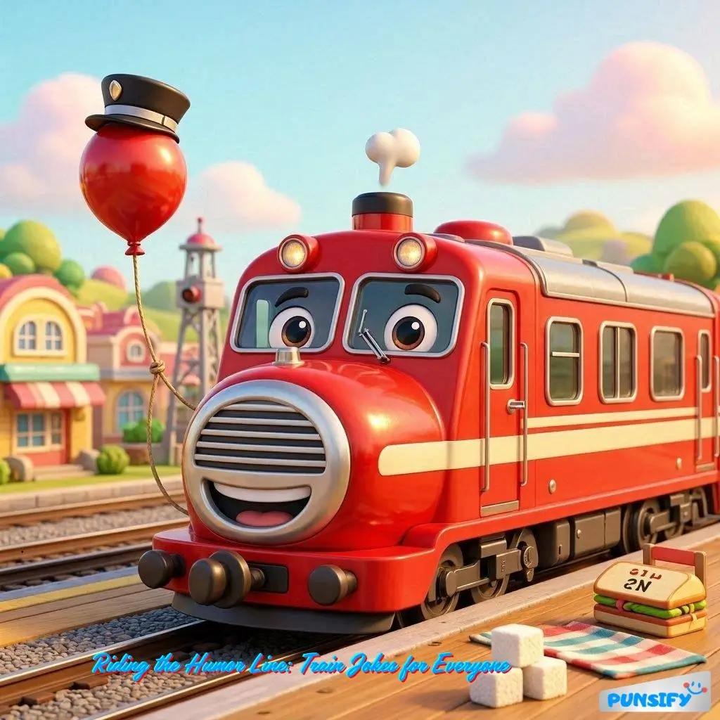 All Aboard the Laugh Express: Train Jokes 175+ for a Whistle-Stop of Fun