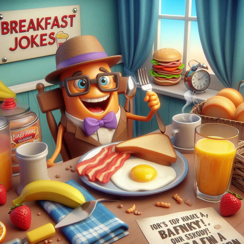 200+ Breakfast Jokes to Start Your Day with a Smile and Laughter 4 Silly Breakfast Knock Knock Jokes