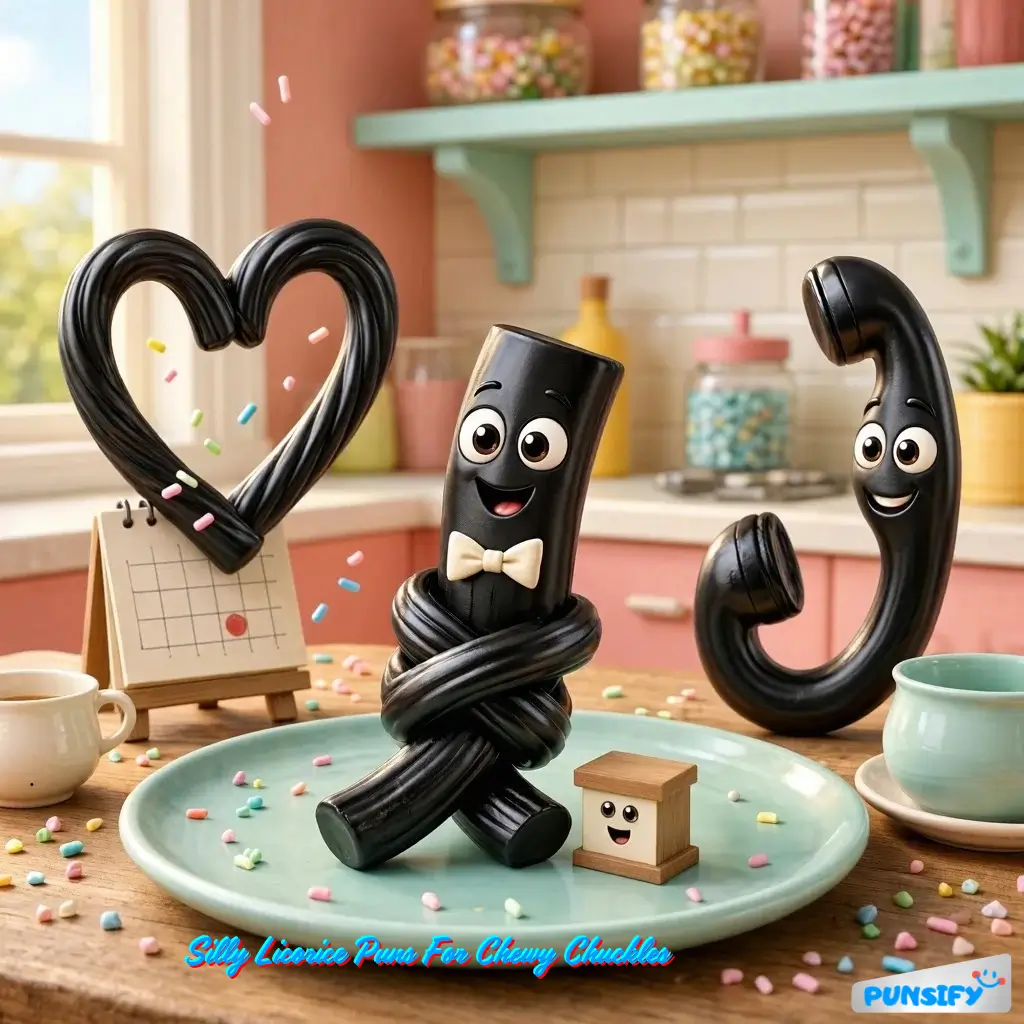 179+ Hilarious Licorice Puns That Will Twist Your Humor in Sweet Ways