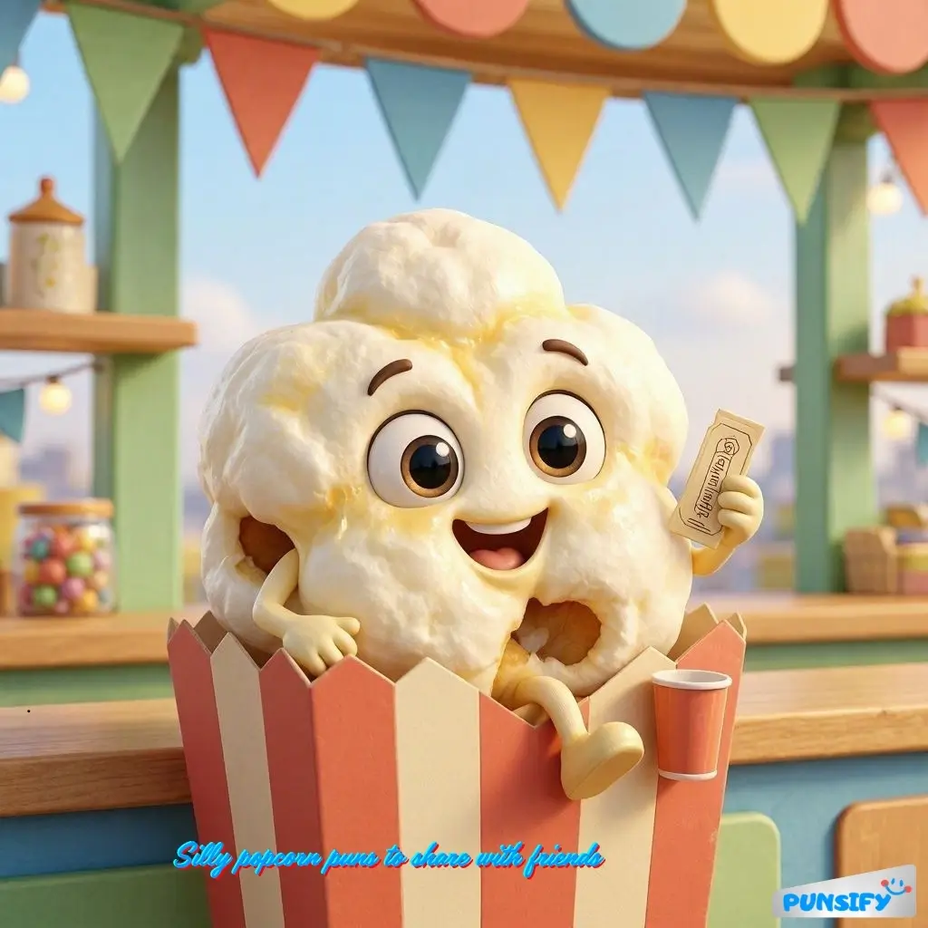 167+ Funny Popcorn Puns for Laughs and Snack-Time Fun Galore