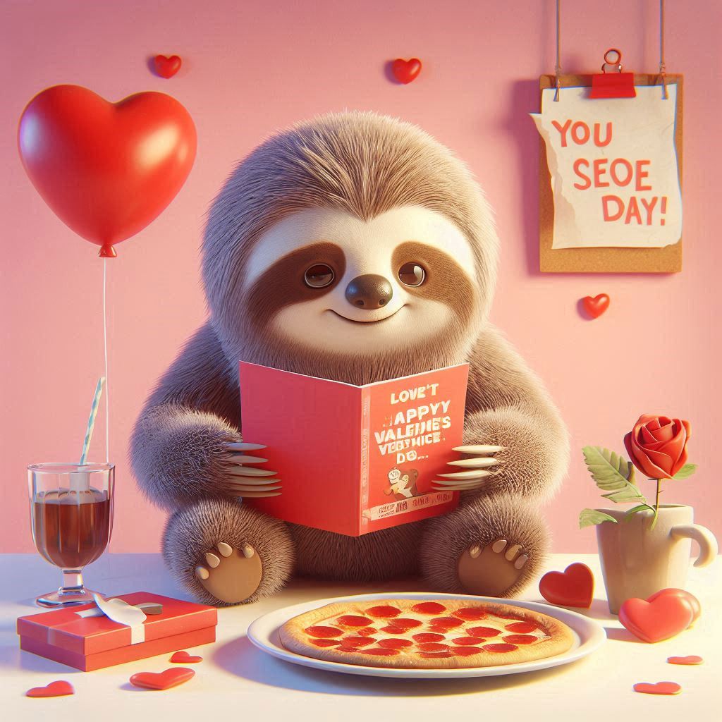 Sloth Valentine Puns QA