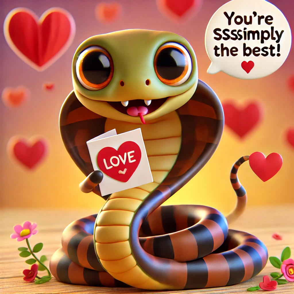 Snake Valentine Puns