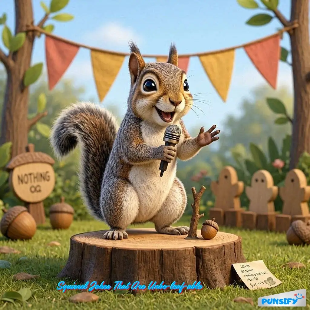 133+ Nutty Nonsense with Squirrel Jokes for Laughs Galore