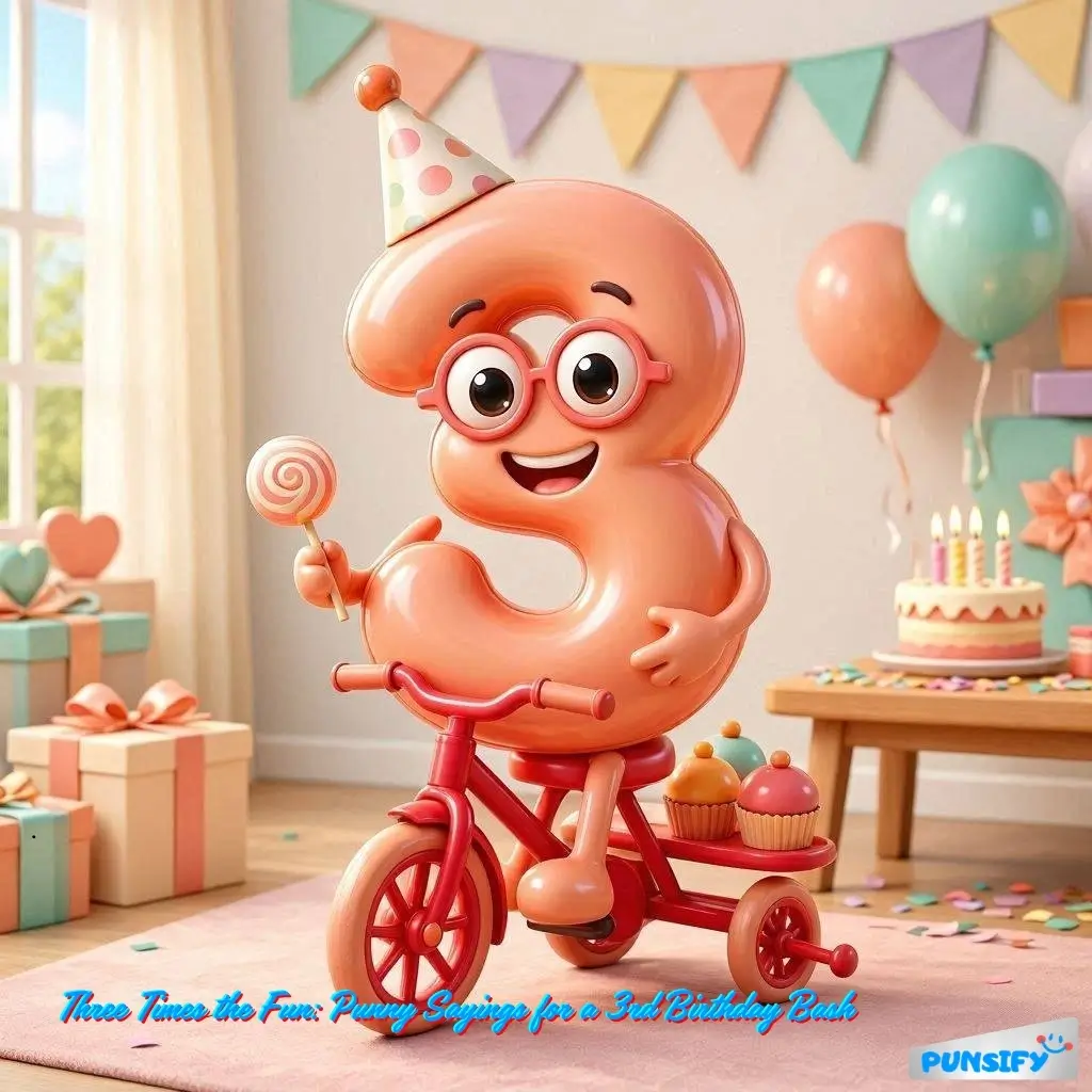 189+ Delightful 3rd Birthday Puns and Jokes to Spark Joy and Laughter for Everyone