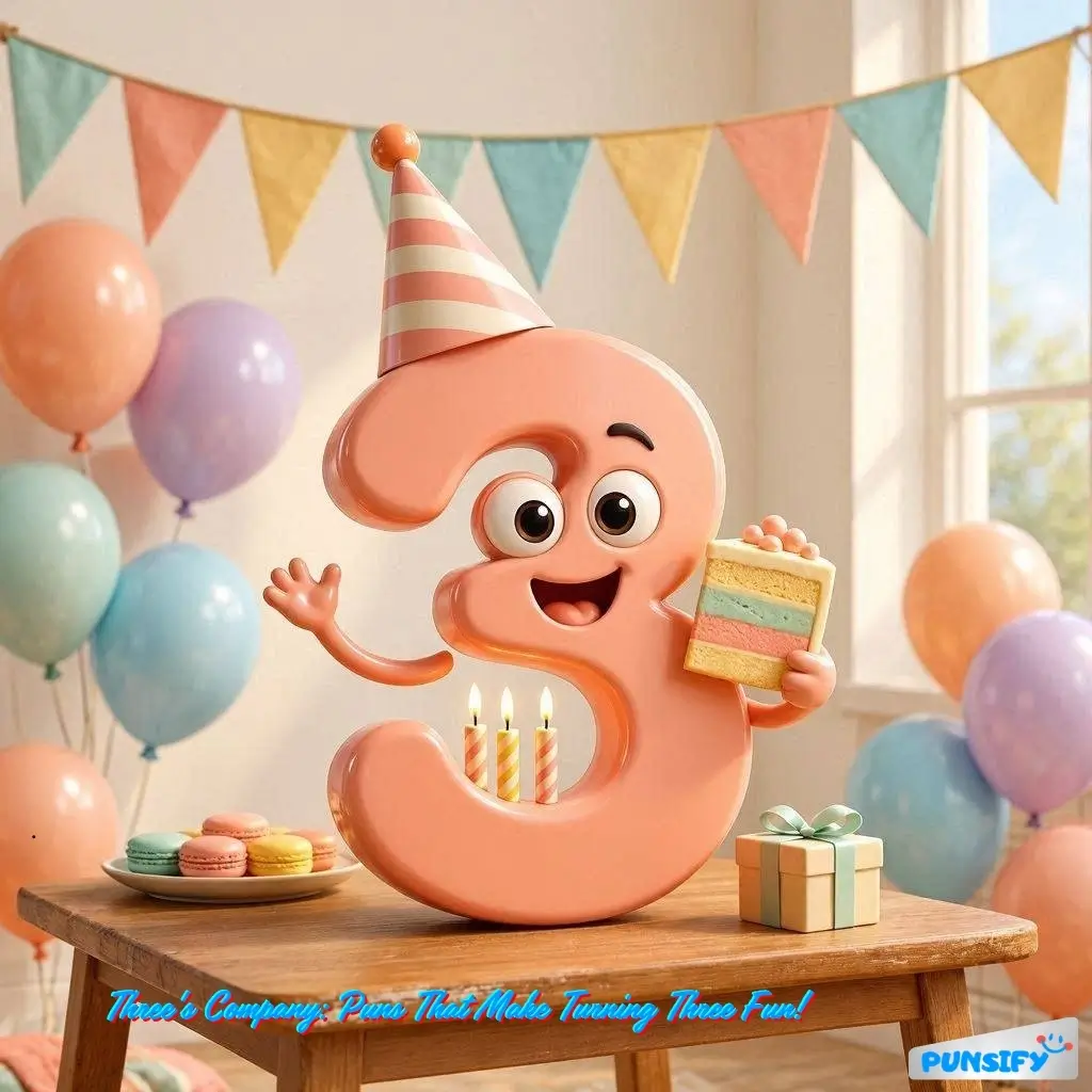 189+ Delightful 3rd Birthday Puns and Jokes to Spark Joy and Laughter for Everyone