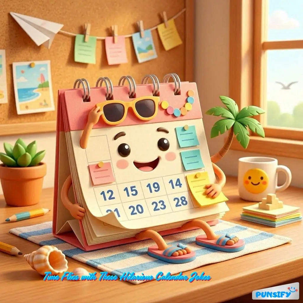 185+ Hilarious Calendar Jokes & Puns That Are Date-ly Guaranteed to Crack You Up
