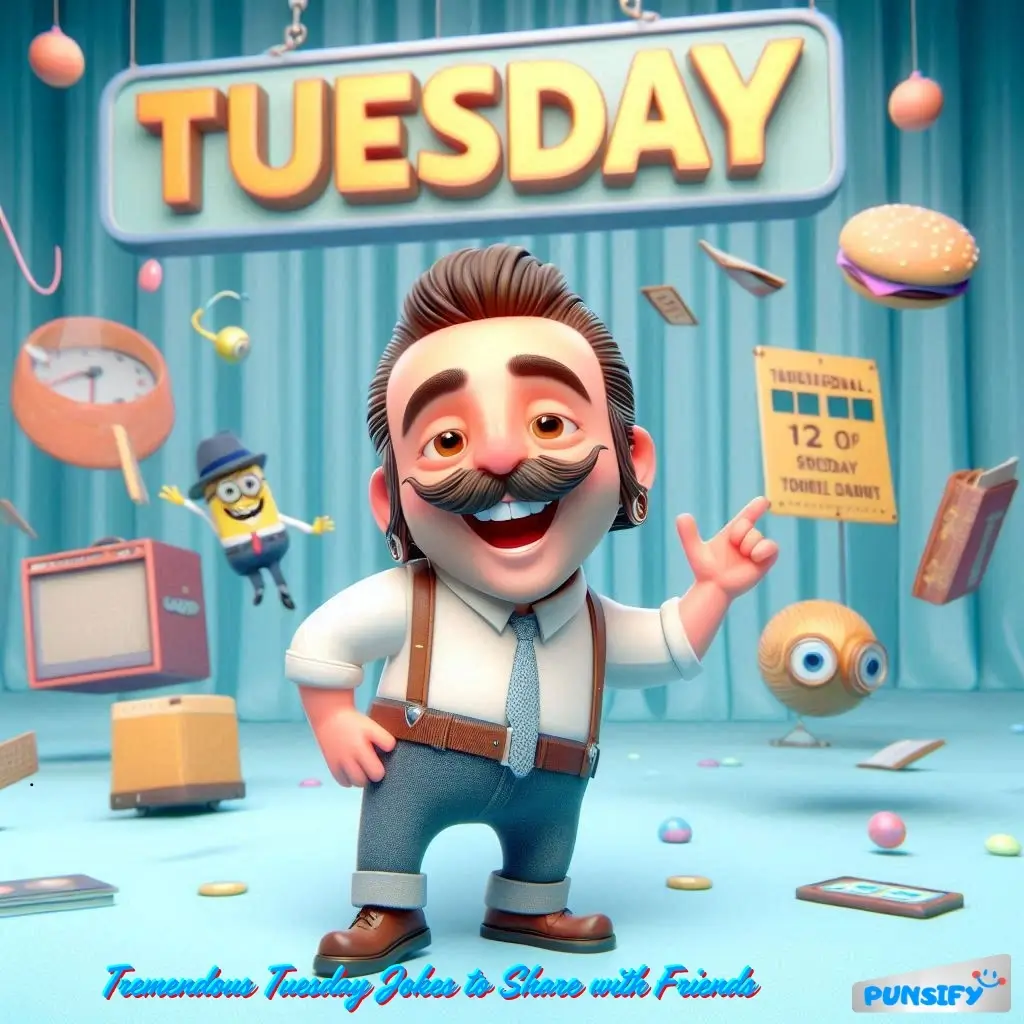 Giggle Fest Loaded with: 143+ Tuesday Jokes and Puns to Tickle Your Funny Bone