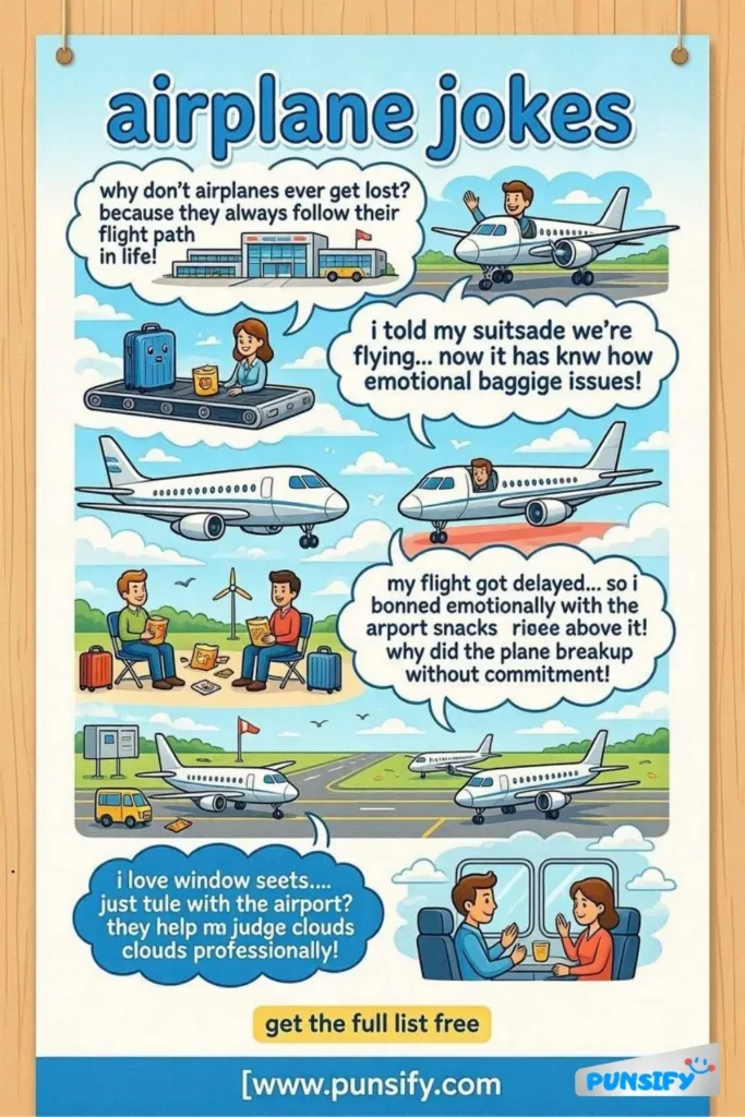 197+ Hilarious Airplane Jokes & Puns That Will Have You Flying with Laughter