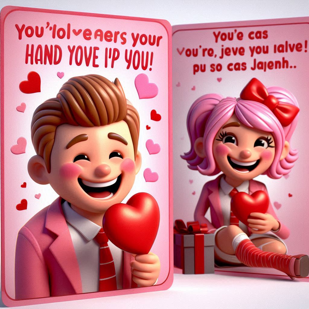 Valentine card jokes QA