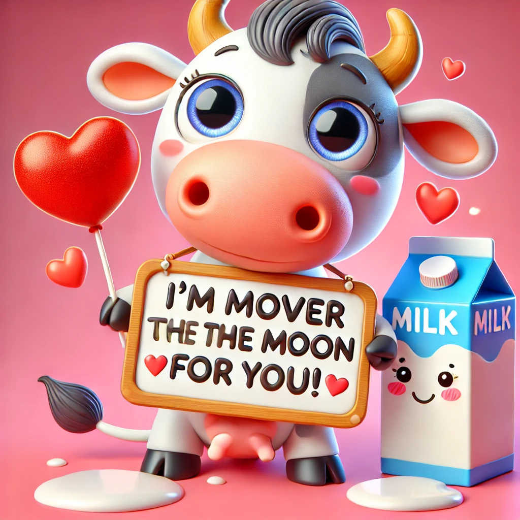 Valentines Day Cow Puns