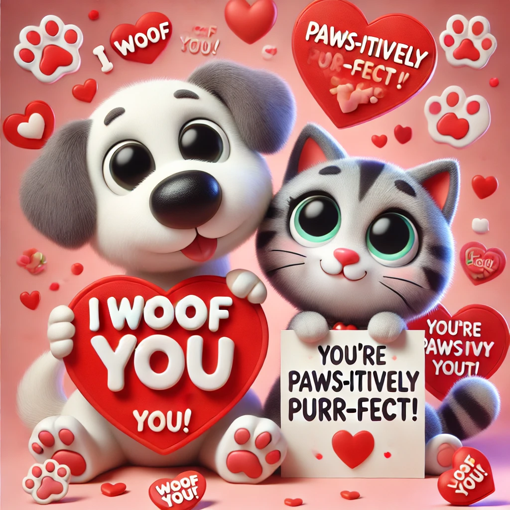 Valentines Day Pet Puns