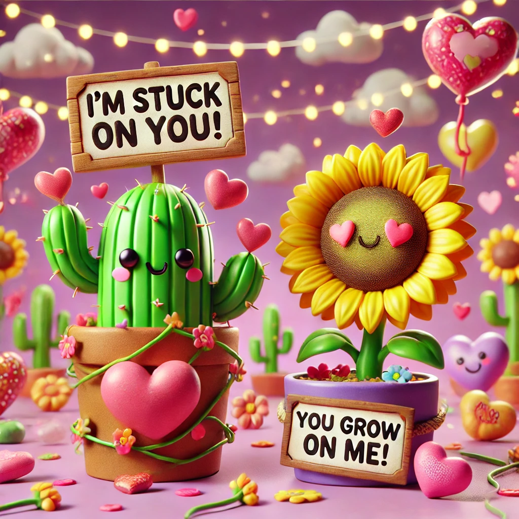 Valentines Day Plant Puns