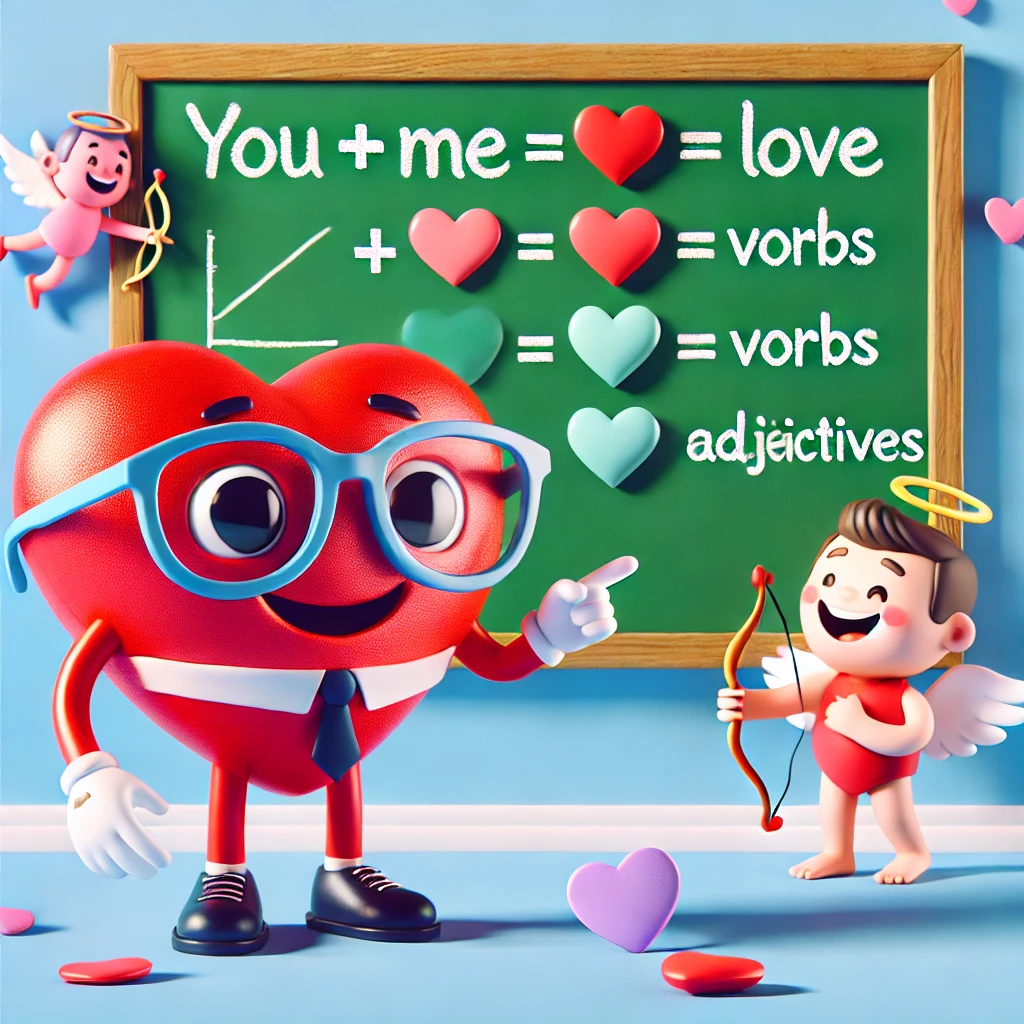 Valentines Jokes Parts Of Speech