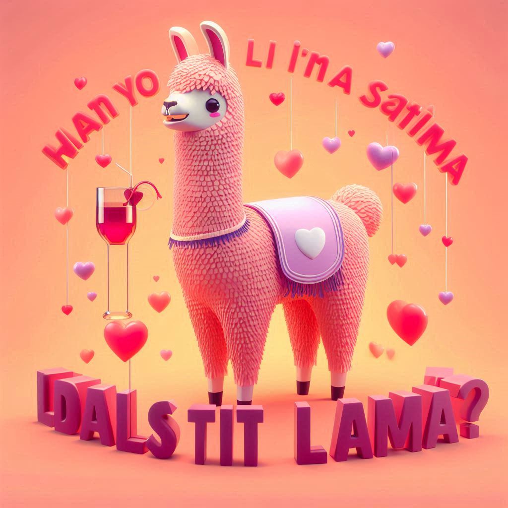 valentines day llama puns