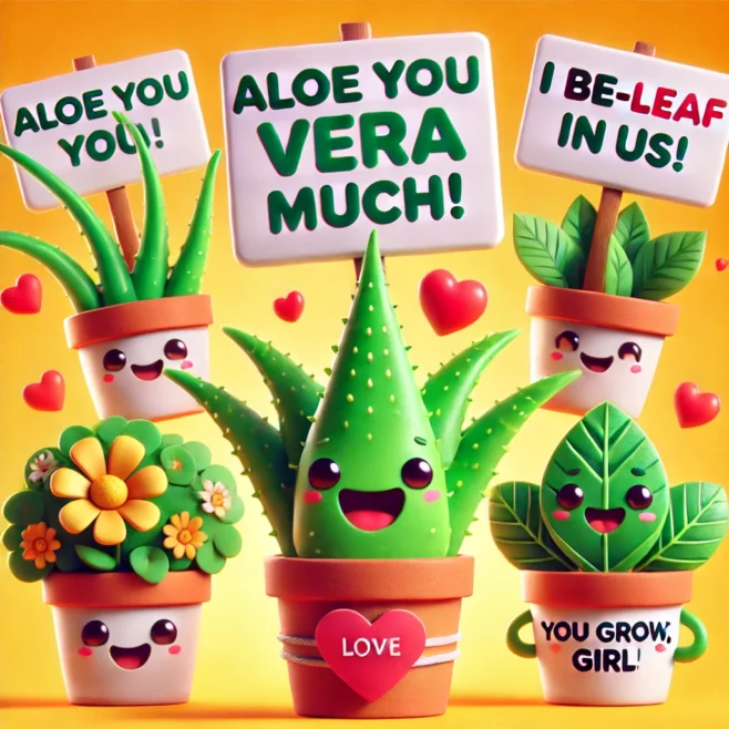 Valentines Plant Puns Valentines Plant Puns