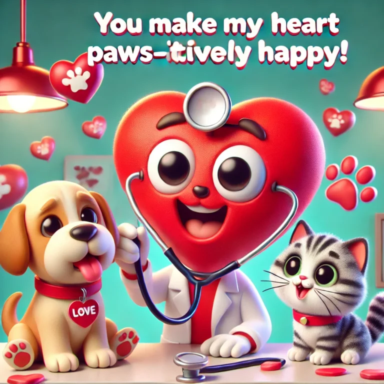 Veterinary Valentines Puns